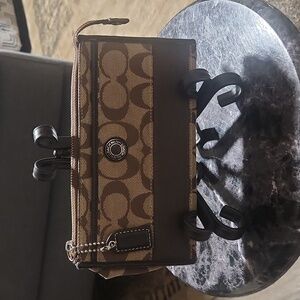 Brown Signature (Project) Wallet! The Out Sides Not Bad. Pictures